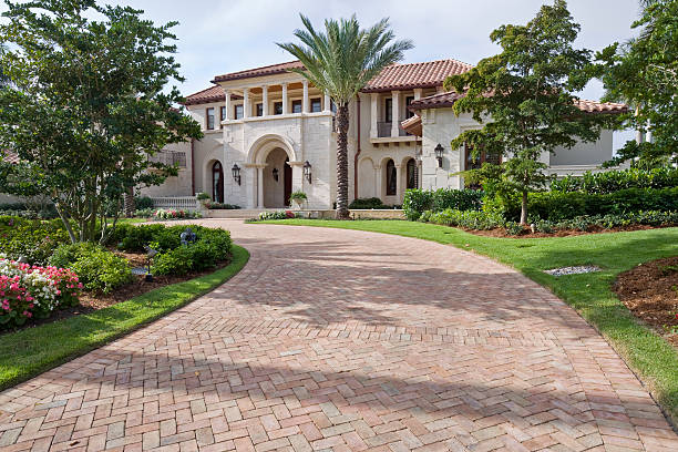 Permeable Paver Driveway in Ivanhoe, CA